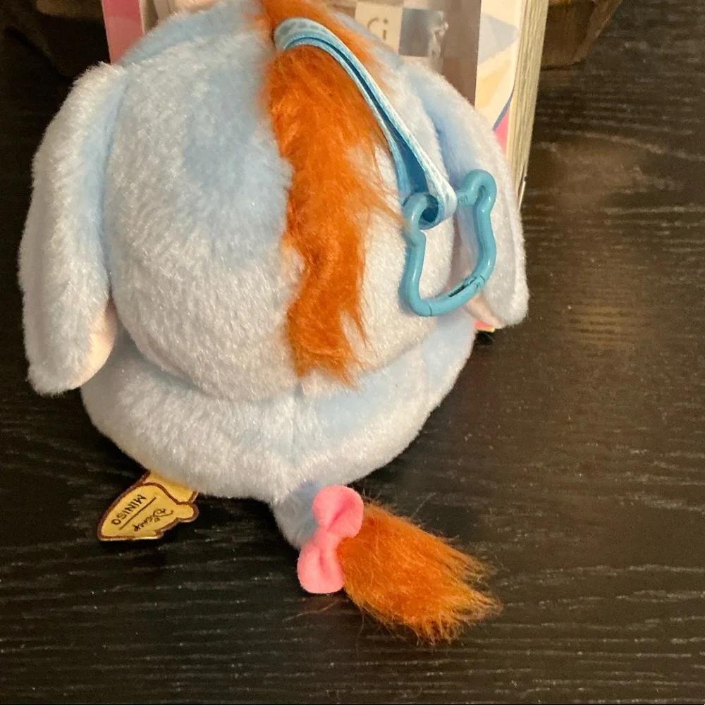 Disney Eeyore Blue and Yellow Eeyore Plush by Miniso - Picture 5 of 6